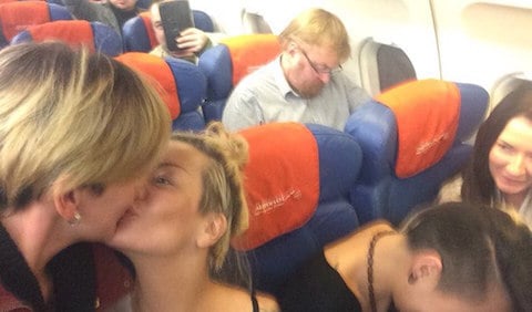 Milonov kiss protest