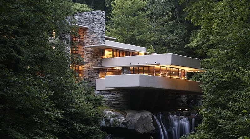 Fallingwater as seen in Towleroad and ManAboutWorld gay travel magazine
