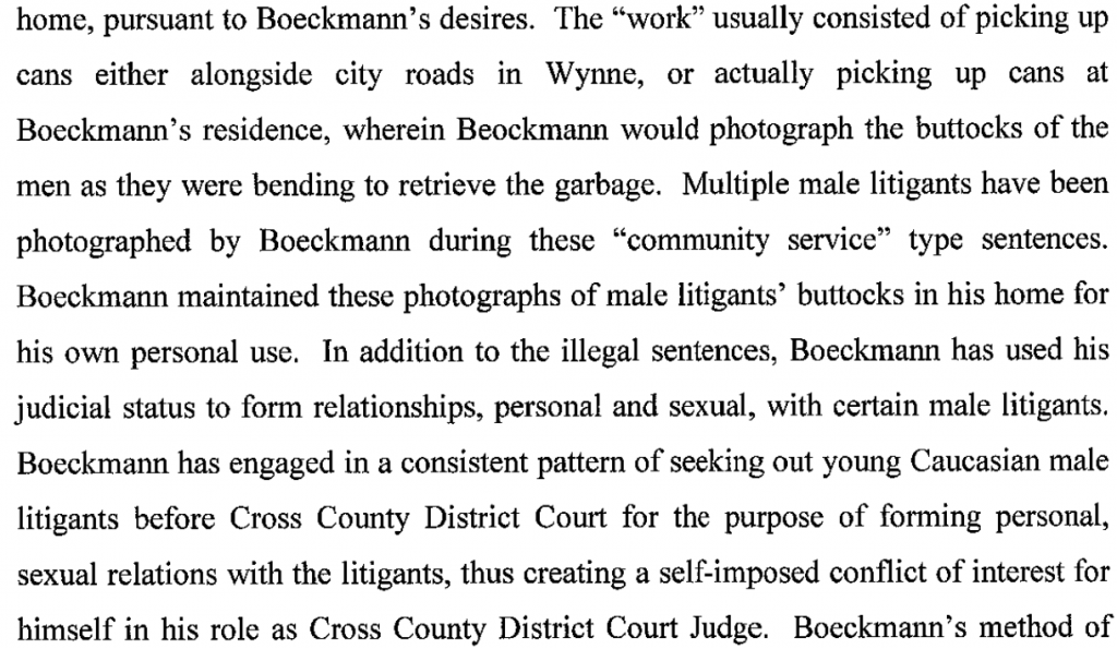 Arkansas Judge Reduced Young Men'S Sentences In Exchange For Sex, Spankings: Video 2 Screen Shot 2015-11-18 at 7.26.44 AM