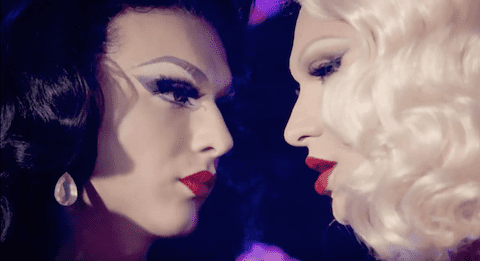 Violet Chachki and Miss Fame