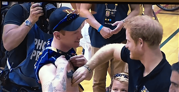 prince harry nipple