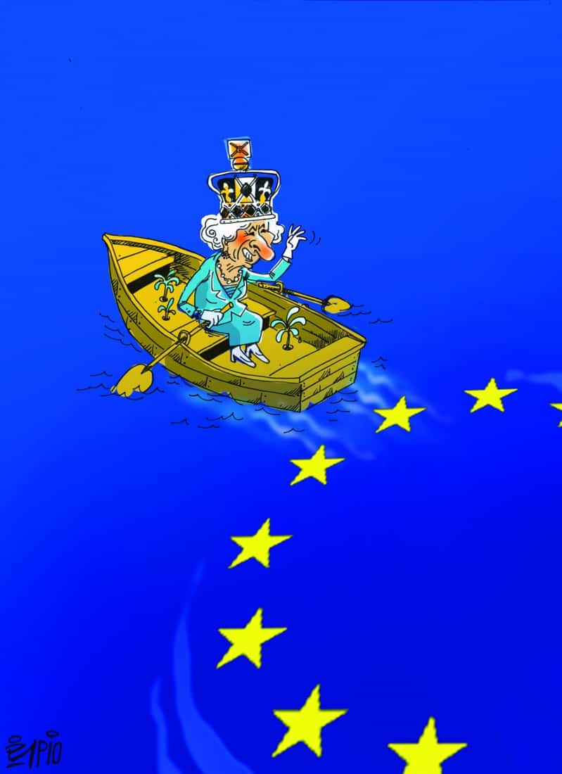 Brexit: The Vote That Set Cartoonists Off 5 Credit: Firoozeh Mozaffari, Iran
