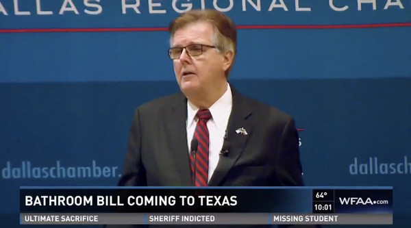 Dan Patrick women's privacy act