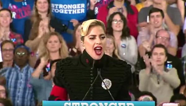Lady Gaga Clinton
