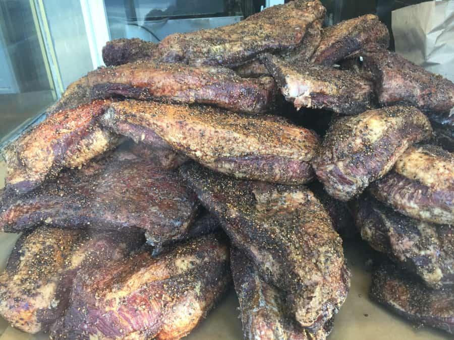 Celine Dion Is An Unlikely Savior Of Montreal’s Classic Jewish Deli 2 A plateful of Schwartz's smoked meat. Credit: Alina Simone