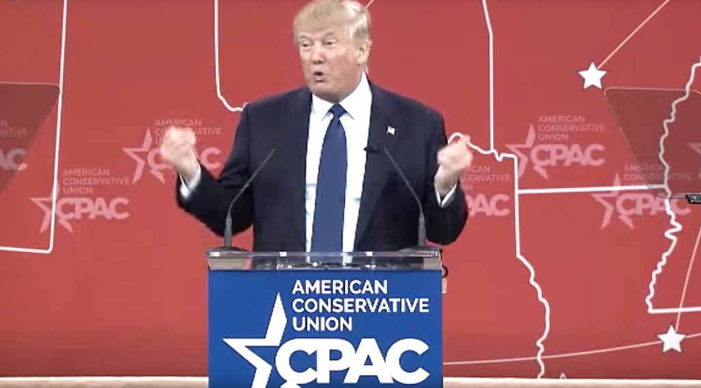 Trump Booked For Keynote Cpac Speech Next Week 1 cpac trump