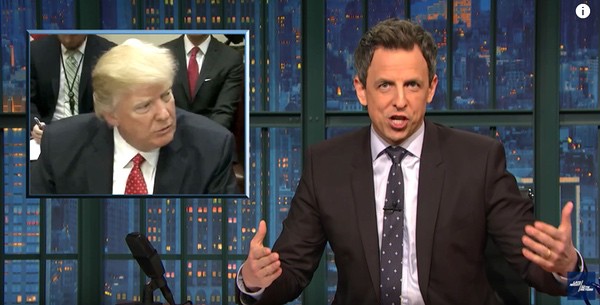 Donald Trump Seth Meyers surprise people
