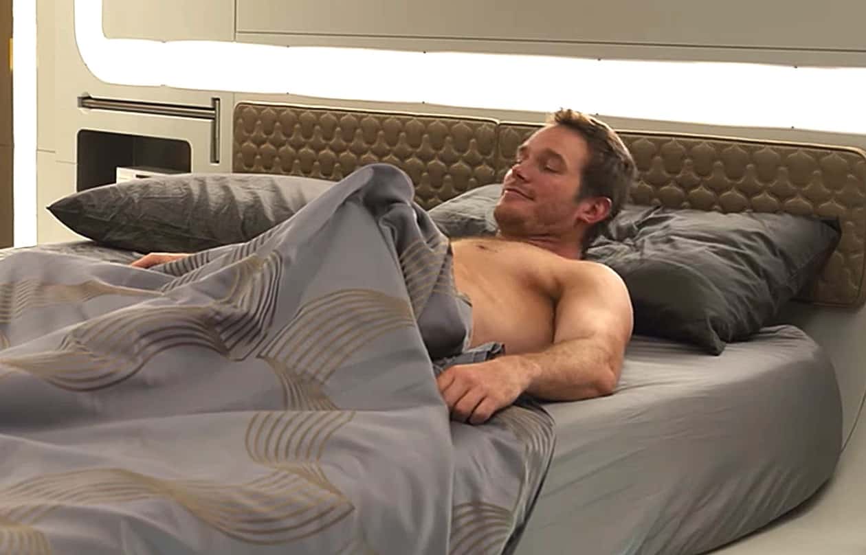 Chris Pratt morning wood