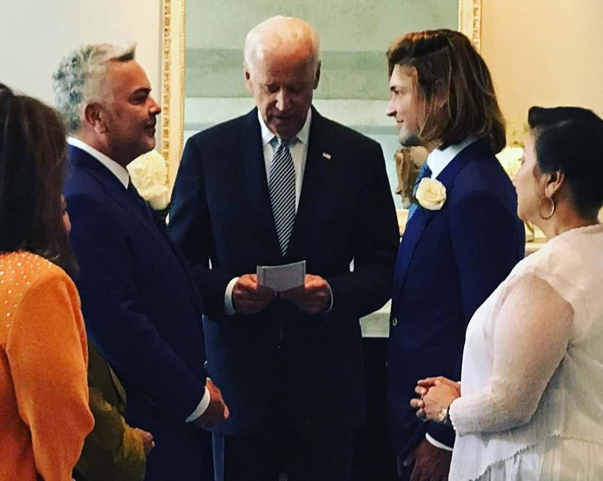 Joe Biden gay wedding