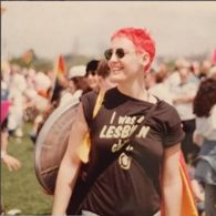 Author 1993 Dyke March Caroline Buckler