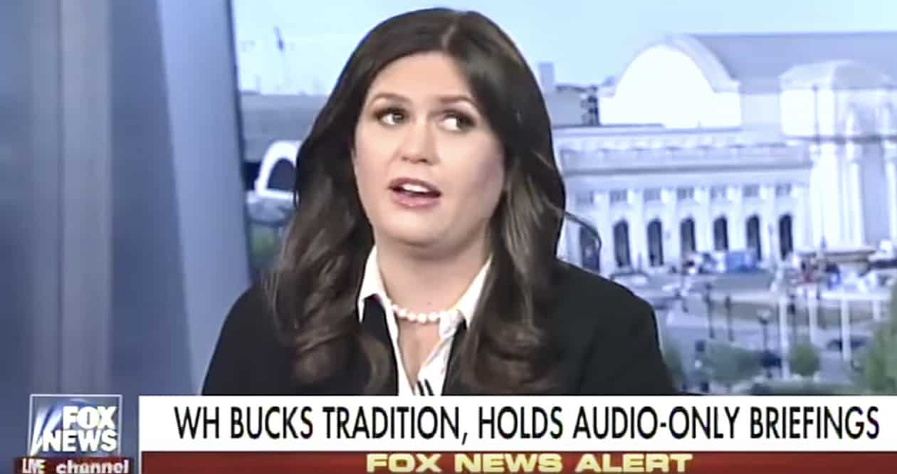 Sarah Huckabee Sanders