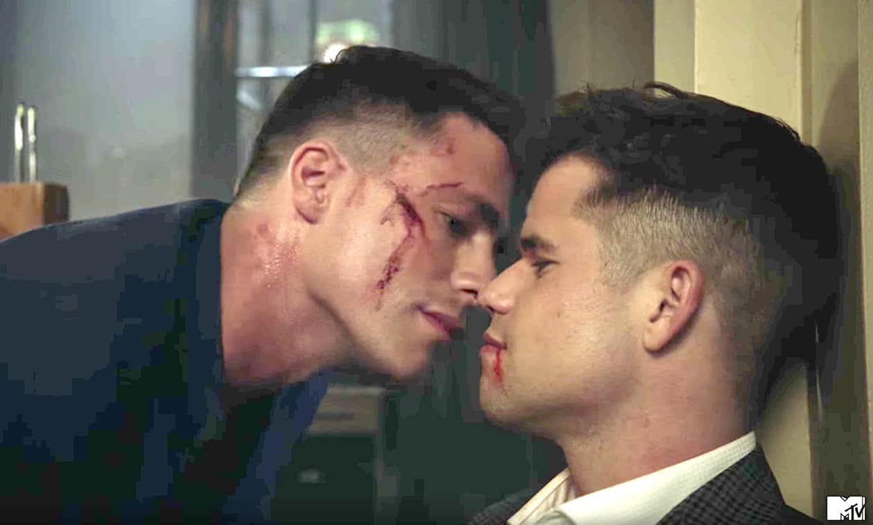 Colton Haynes Charlie Carver