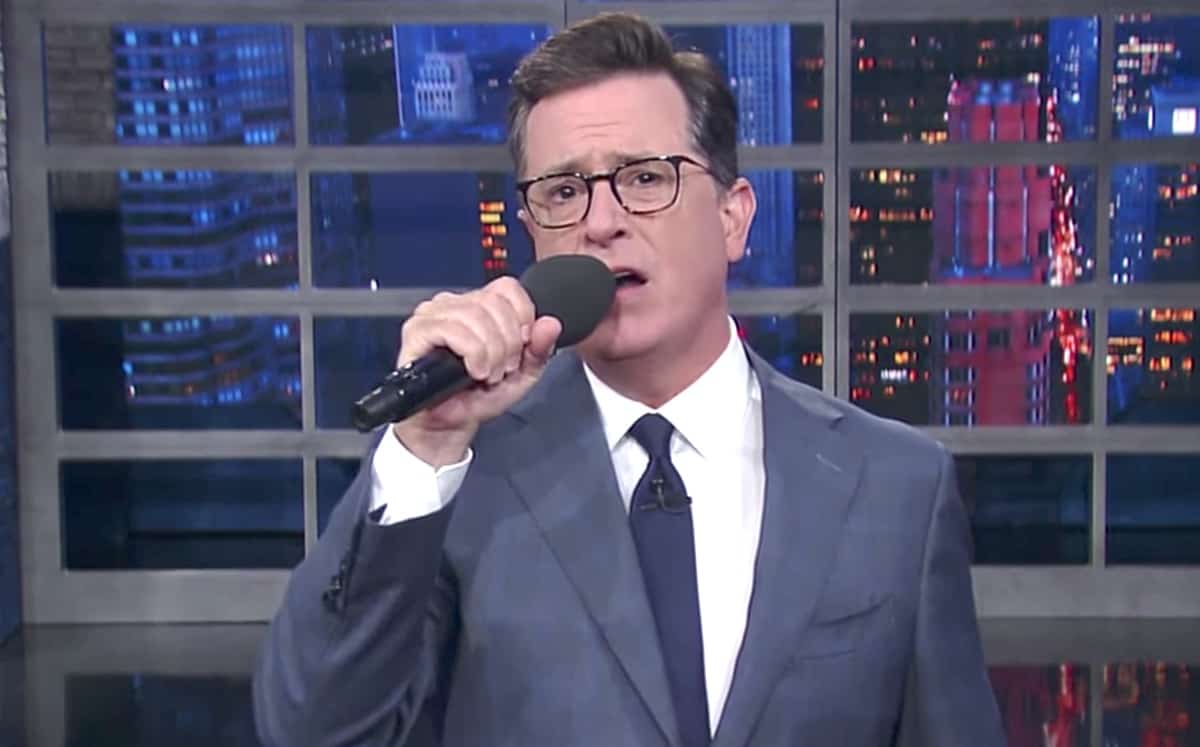 colbert sings