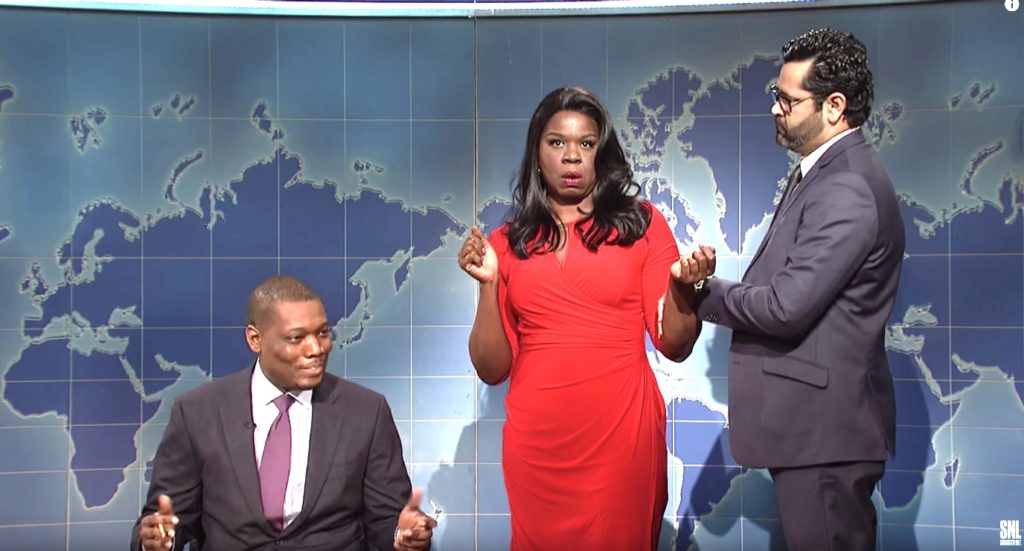 Leslie Jones Confirms She'S Leaving Snl: 'Yes, It'S True' 1 Leslie Jones Omarosa