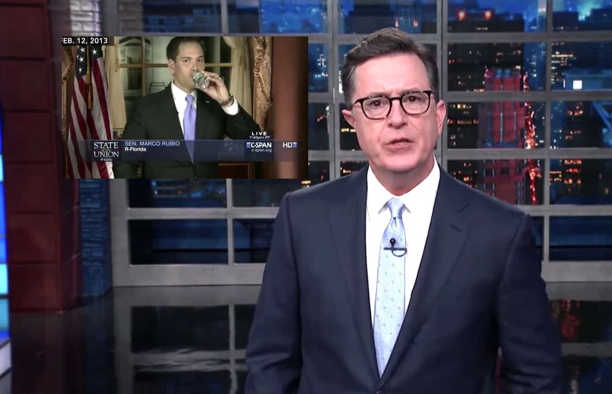 Marco Rubio Parkland Stephen Colbert