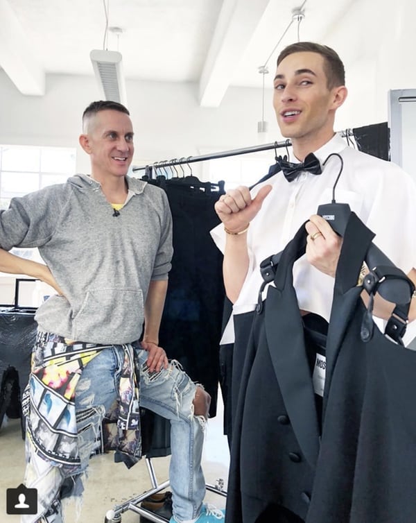 Everyone Had An Opinion About Adam Rippon'S Oscar Harness And Here They Are 1 scott rippon