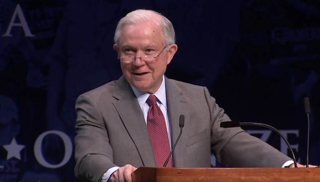 Jeff Sessions Spits Back After Trump Tells Alabamans Not To Trust Him: 'Look, I Know Your Anger...i Did My Duty And You'Re Damn Fortunate...' 1 jeff sessions lock her up