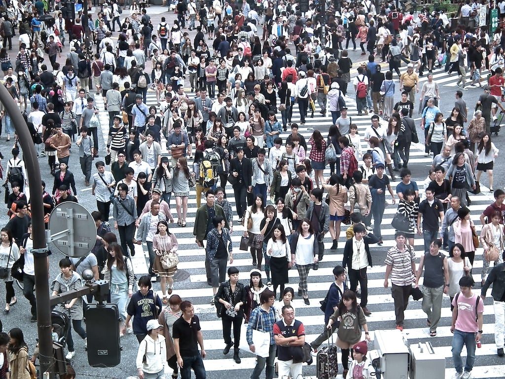 Pedestrian Crossing At Shibuya Station Tokyo Best things to do in Tokyo Shibuya crossing