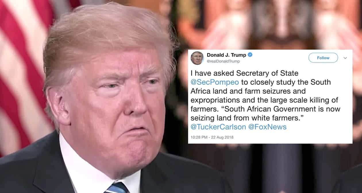 trump south africa