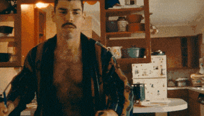 raul castillo shirtless robe