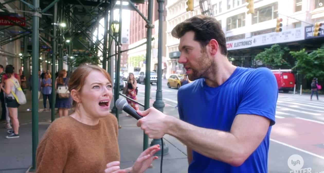 Billy Eichner Emma Stone