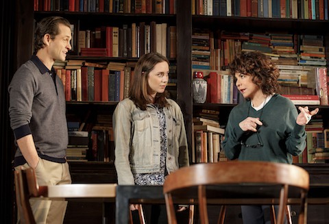 0636r Hugh Dancy Talene Monahon and Stockard Channing in APOLOGIA Photo by Joan Marcus 2018