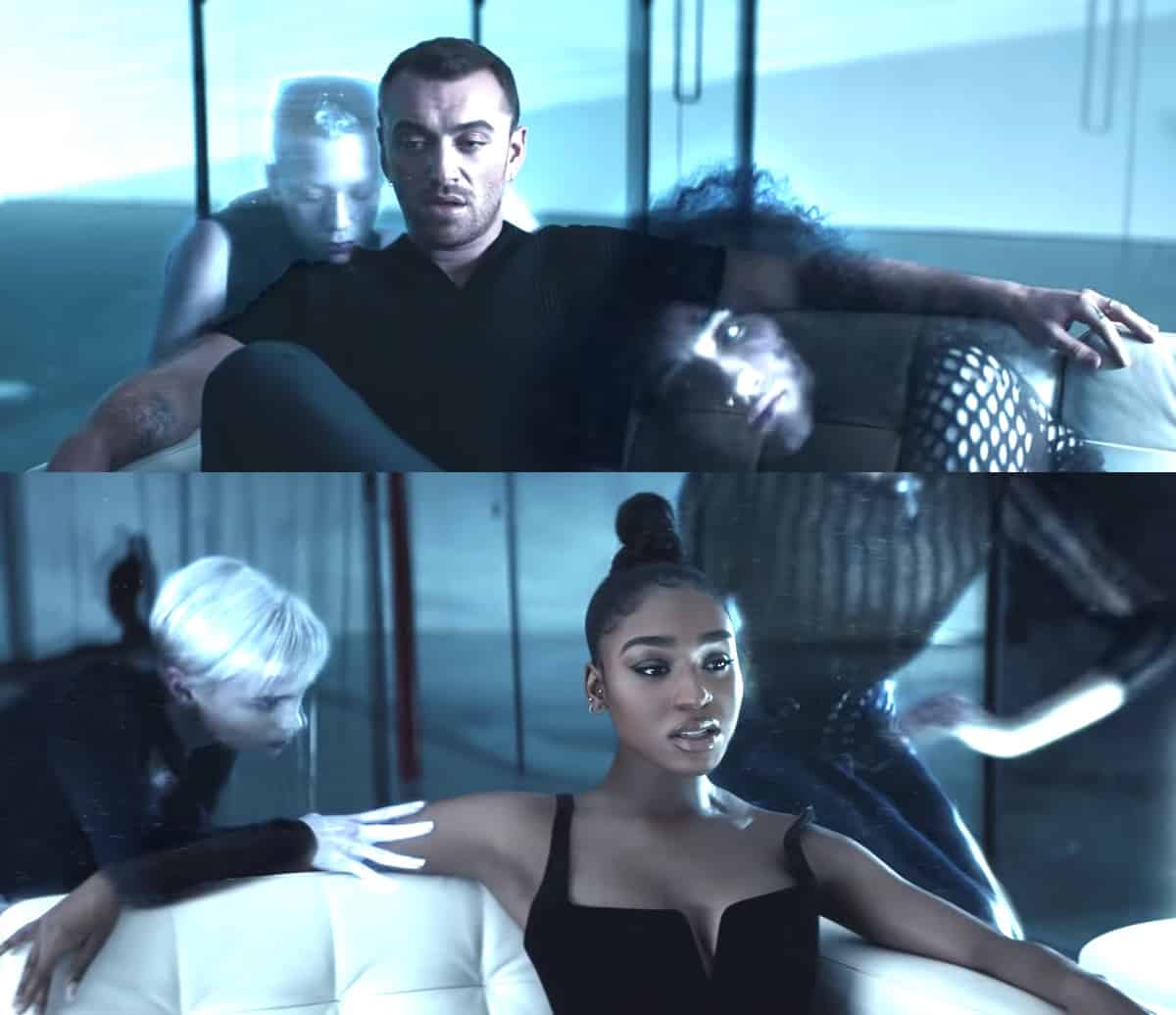 Have A Seat And Take In The Sensual Video For Sam Smith And Normani'S Hit Jam 'Dancing With A Stranger' - Watch 1 Dancing with a Stranger Sam Smith Normani