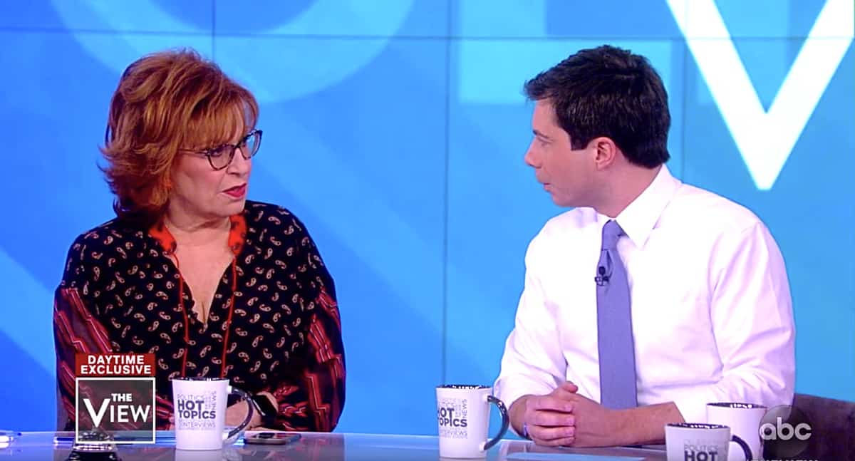 Joy Behar To Pete Buttigieg: 'Do You Think This Country Is Ready For A Gay President?' — Watch 1 Pete Buttigieg