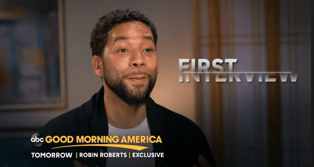 Jussie Smollett Will Sit Down With Robin Roberts For His First Interview Since Alleged Attack: Watch 1 Smollett GMA