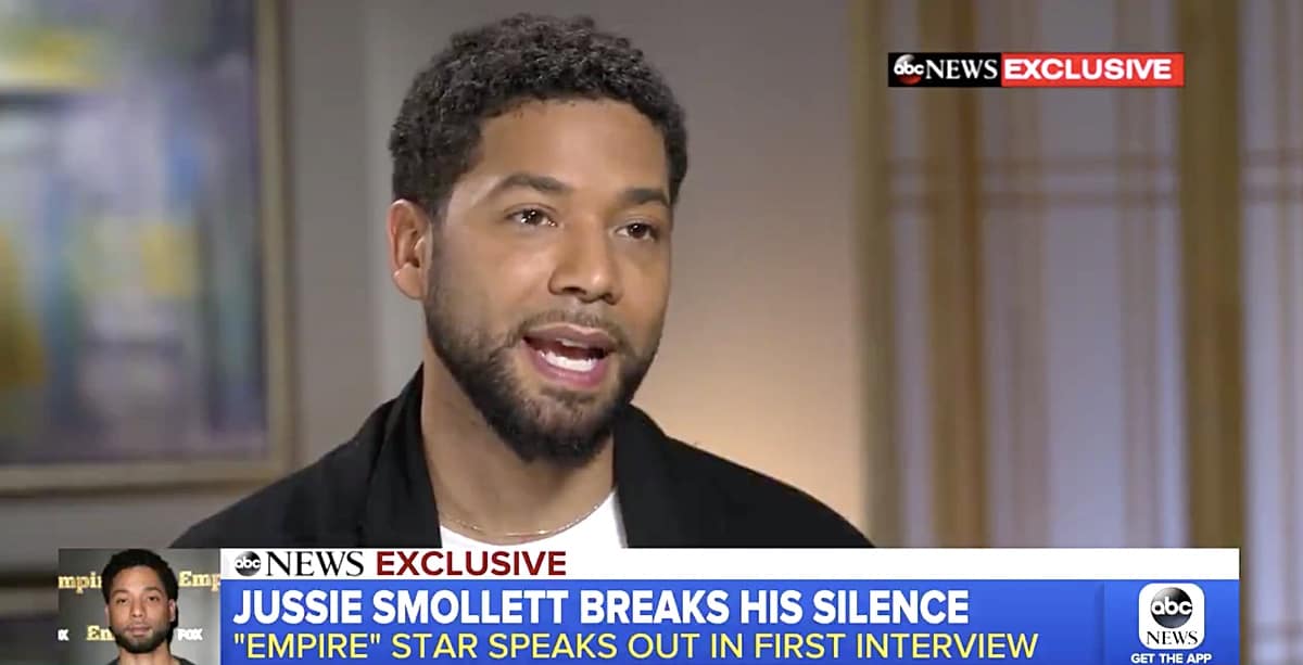 Jussie Smollett Gives Robin Roberts First Interview Since Alleged Racist And Homophobic Attack: Watch 1 Jussie Smollett interview