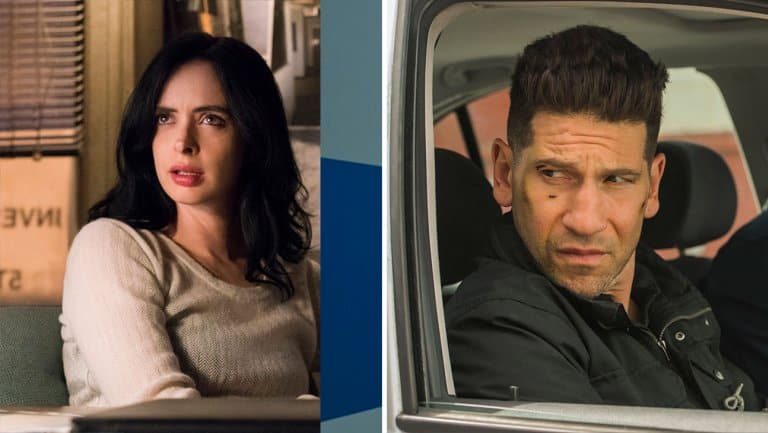 jessica jones the punisher publicity stills split h 2019