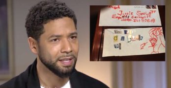 jussie smollett letter