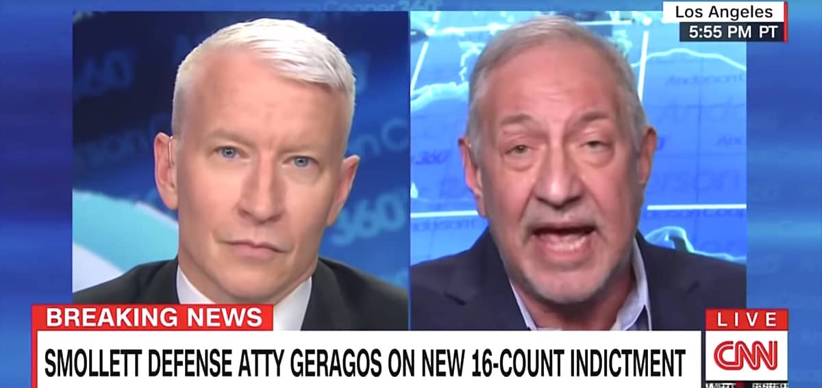 Mark Geragos Tells Anderson Cooper That Jussie Smollett Is Victim Of 'A Media Gangbang Of Unprecedented Proportions' — Watch 1 Anderson Cooper Mark Geragos