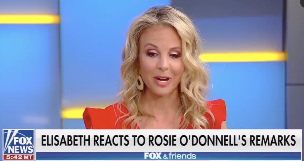 Elisabeth Hasselbeck Says It'S 'Offensive' That Rosie O'Donnell Revealed She Had A Crush On Her: 'I Read It And Immediately Started Praying' — Watch 1 Elisabeth Hasselbeck