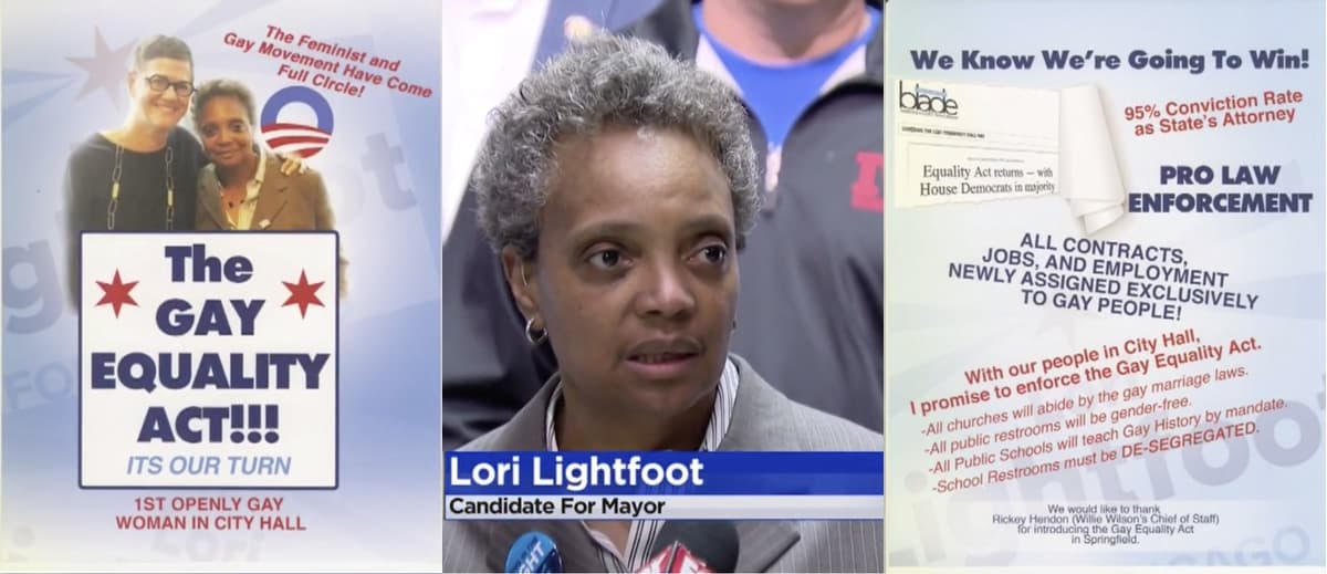 Anti-Gay Flyers Target Lesbian Chicago Mayoral Candidate Lori Lightfoot With Lies And Hate: Watch 1 Lori Lightfoot
