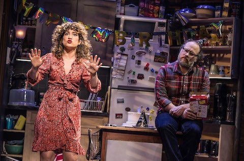 Drag Is The Gag In Laugh-Out-Loud 'Tootsie' On Broadway: Review 5 2778 SARAH STILES and ANDY GROTELUESCHEN in TOOTSIE Photo by Matthew Murphy 2019