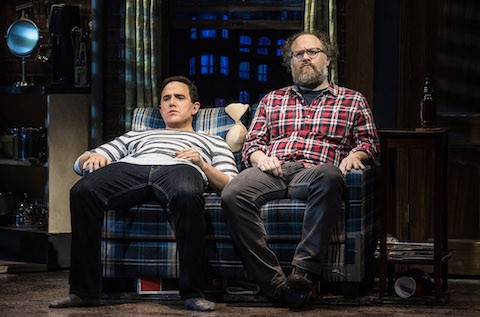 Drag Is The Gag In Laugh-Out-Loud 'Tootsie' On Broadway: Review 4 4253 SANTINO FONTANA and ANDY GROTELUESCHEN in TOOTSIE Photo by Matthew Murphy 2019
