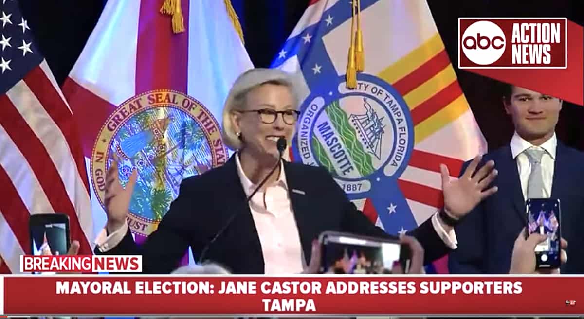 Tampa Elects Region'S First Openly Gay Mayor, Former Police Chief Jane Castor 1 Jane Castor