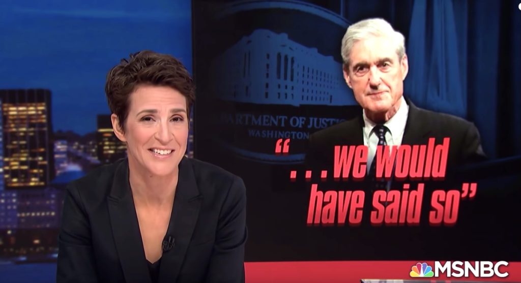 Rachel Maddow: Imagine If The Public Had Heard Robert Mueller Speak First, Instead Of Bill Barr'S 'Porky Pies' — Watch 1 Mueller Maddow