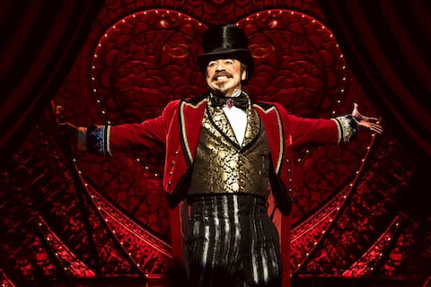 Broadway’s ‘Moulin Rouge!’ Is A Dystopian Glitter Bomb Of Empty Excess: Review 4 MOULIN ROUGE BROADWAY 6 27 19 03883 EDIT v005