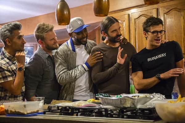 New Episodes Of 'Queer Eye' And 'Killjoys;' 'Big Little Lies' Finale And More Tv This Week 1 QEYE 406 Unit 00222R