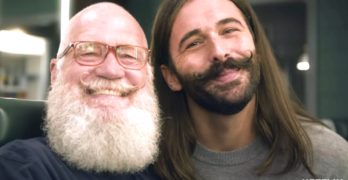 David Letterman Jonathan Van Ness