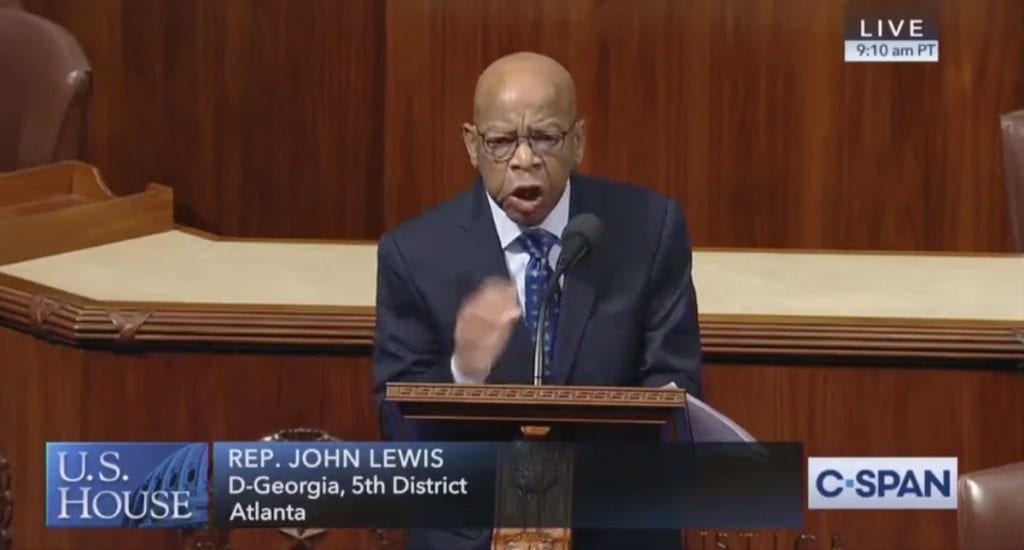 Rep. John Lewis Calls For Impeachment Proceedings Against Trump To Begin As Dem Dam Breaks: Watch 1 john lewis impeachment