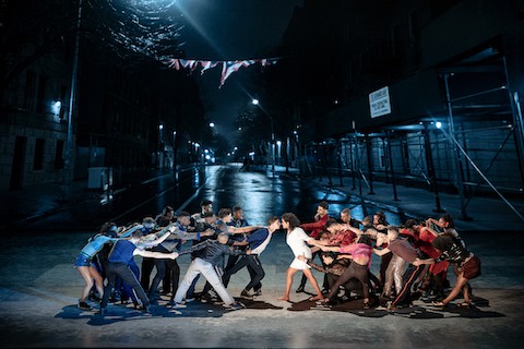 1282 The cast of WEST SIDE STORY Photo by Jan Versweyveld