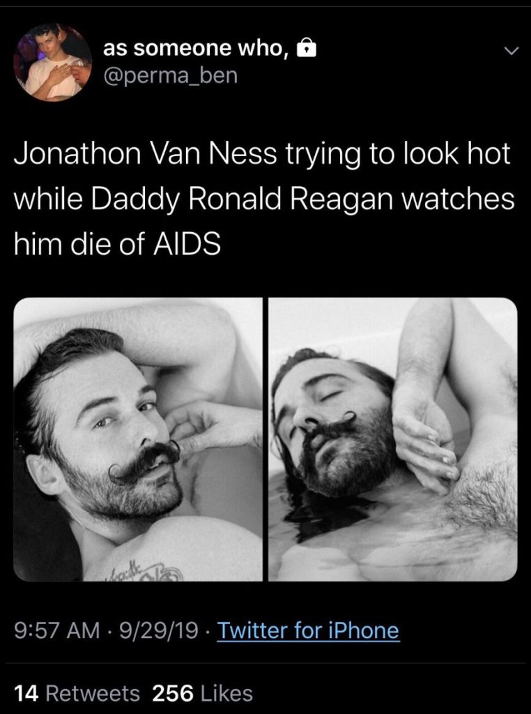 jonathan Van Ness Bernie Sanders