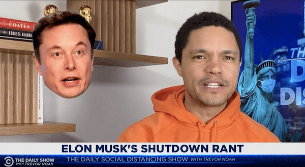 Trevor Noah Hilariously Destroys Elon Musk For 'Insane' Anti-Lockdown Comments: Watch 1 Noah.Musk