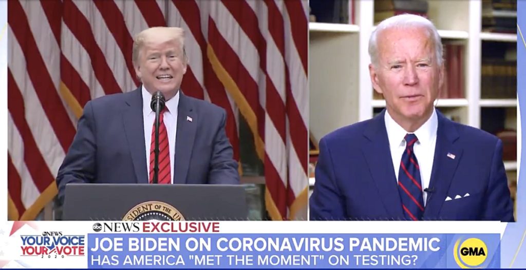 Joe Biden Rips 'Incompetent' Trump Over Covid-19 Response: 'We Have More Deaths, More Of The Virus Than Any Nation In The World' — Watch 1 Donald Trump Joe Biden incompetent
