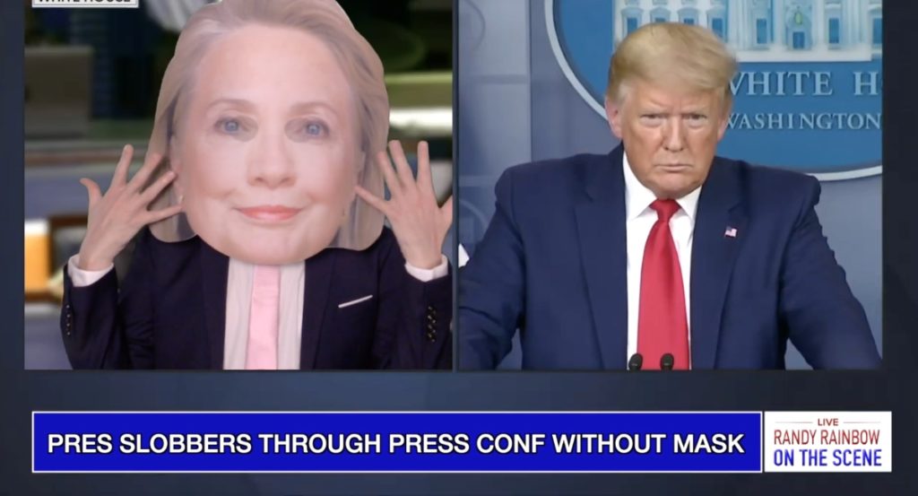 Randy Rainbow Taunts Trump With Hillary Mask In Covid Theme Song 'Cover Your Freakin' Face' — Watch 1 randy rainbow