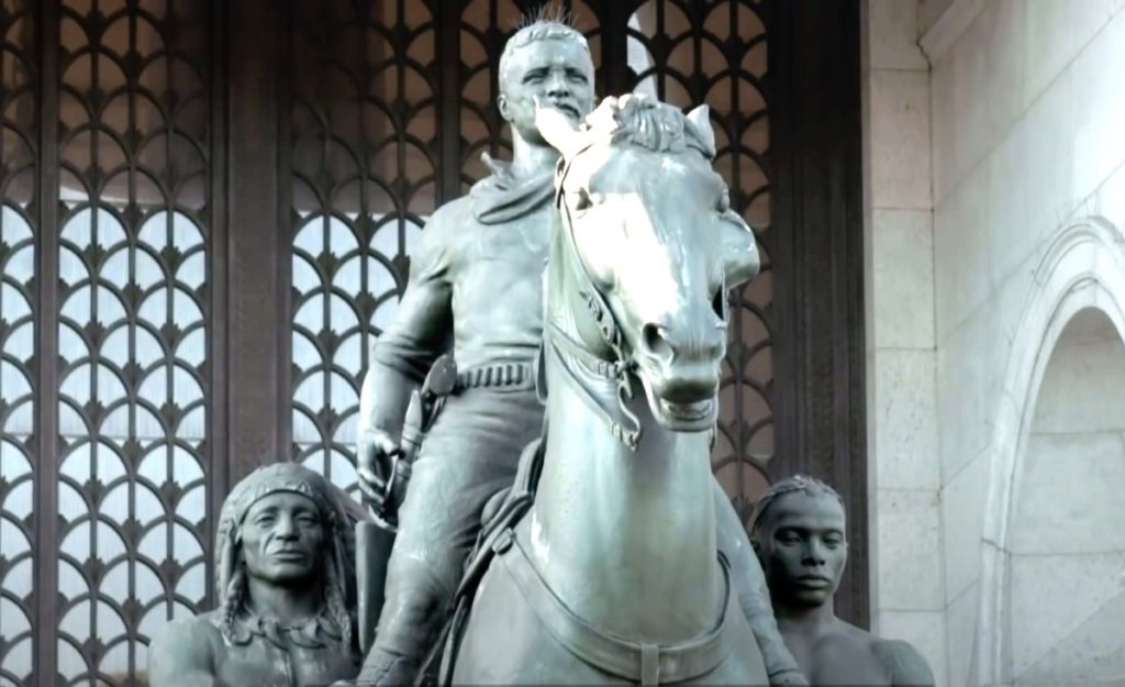 Nyc 'American Museum Of Natural History' To Remove Theodore Roosevelt Statue Amid Racial Justice Movement 1 Theodore Roosevelt statue
