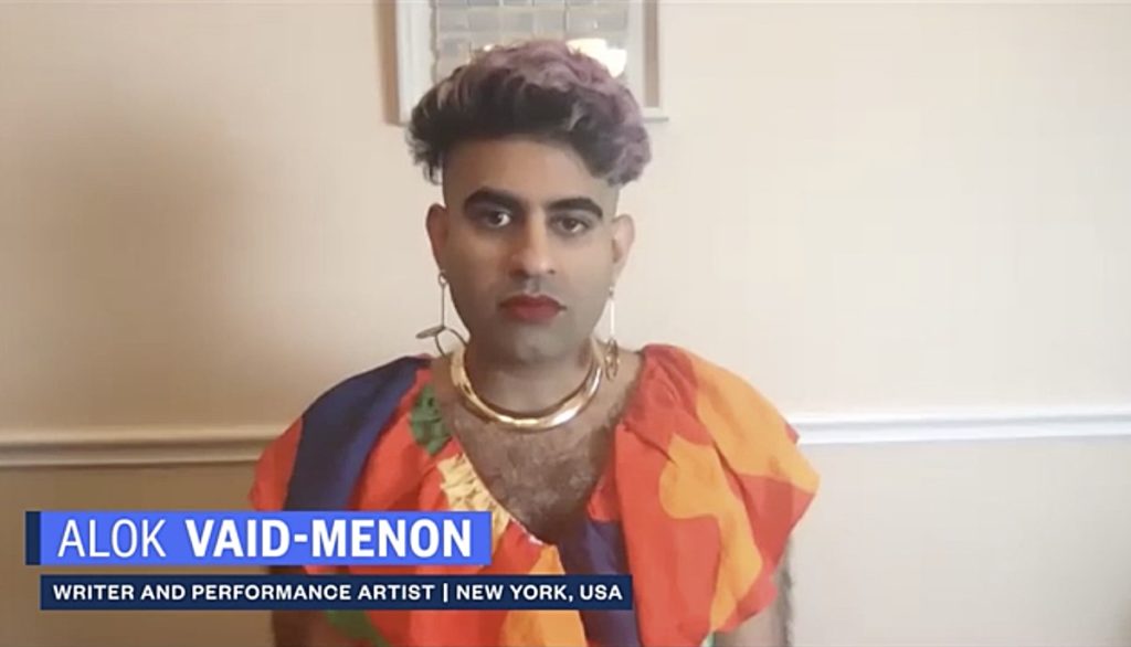 Nonbinary Author And Artist Alok Vaid-Menon Speaks Out About 'Paradigm Shifts' For The Lgbtq Movement: Watch 1 Alok Vaid-Menon